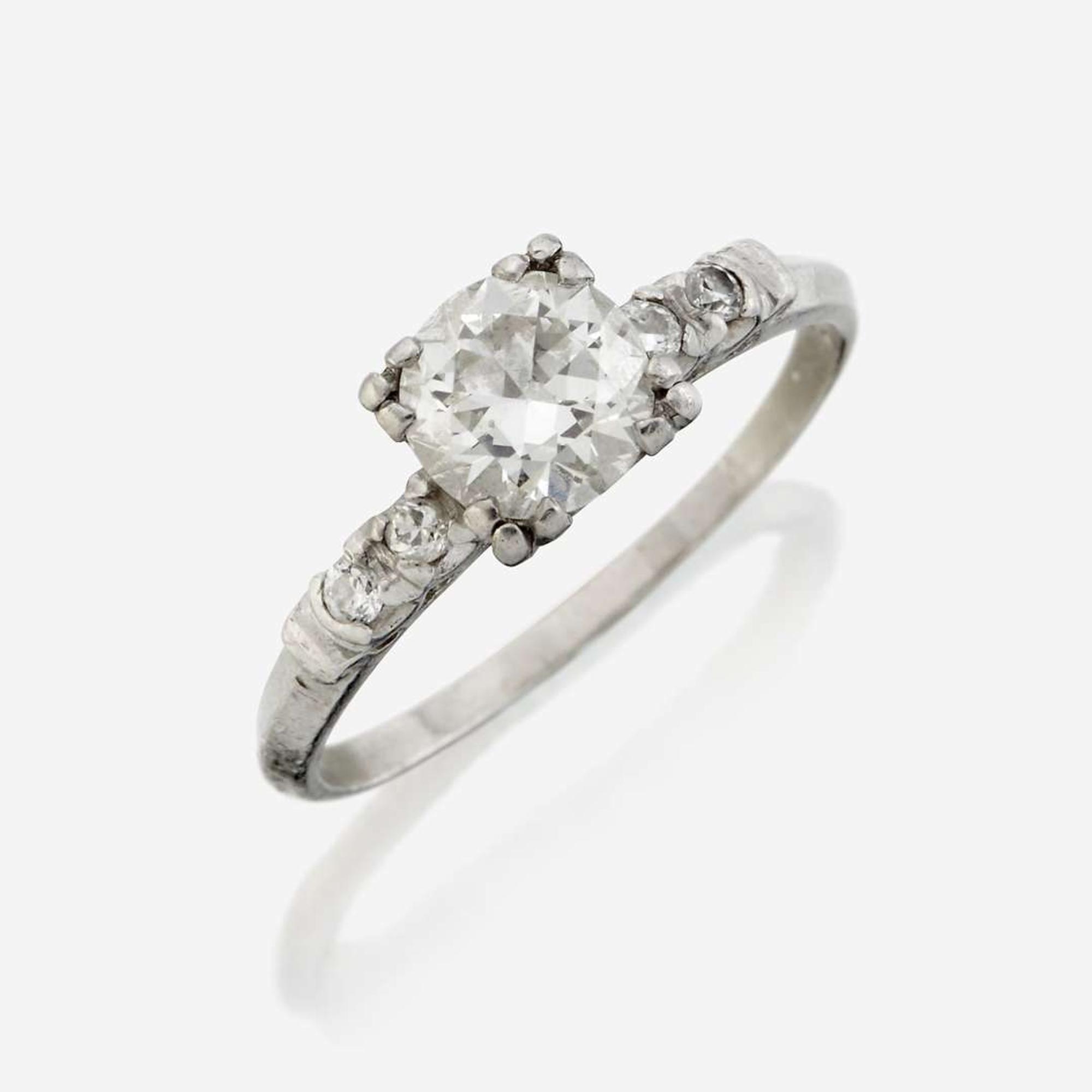 A diamond solitaire