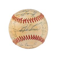 A 1952 Pittsburgh Pirates Team Signed Autograph Baseball