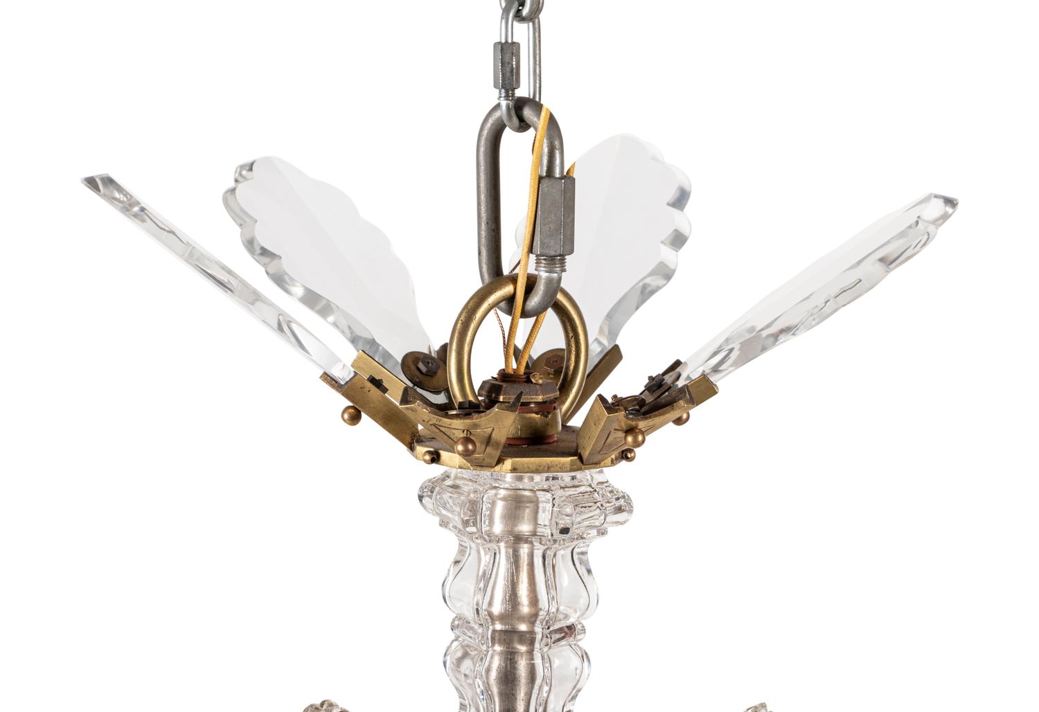 A French Gilt Bronze Thirteen-Light Chandelier