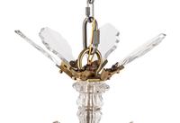 A French Gilt Bronze Thirteen-Light Chandelier