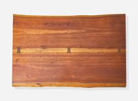 George Nakashima, Trestle Dining Table with Extension