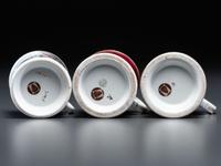 Three Porcelain Occupational Shaving Mugs