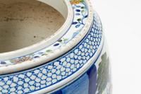 A Chinese Export Enameled Porcelain Jardinière