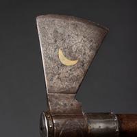 Eastern Woodlands Pipe Tomahawk, with Decorated Blade