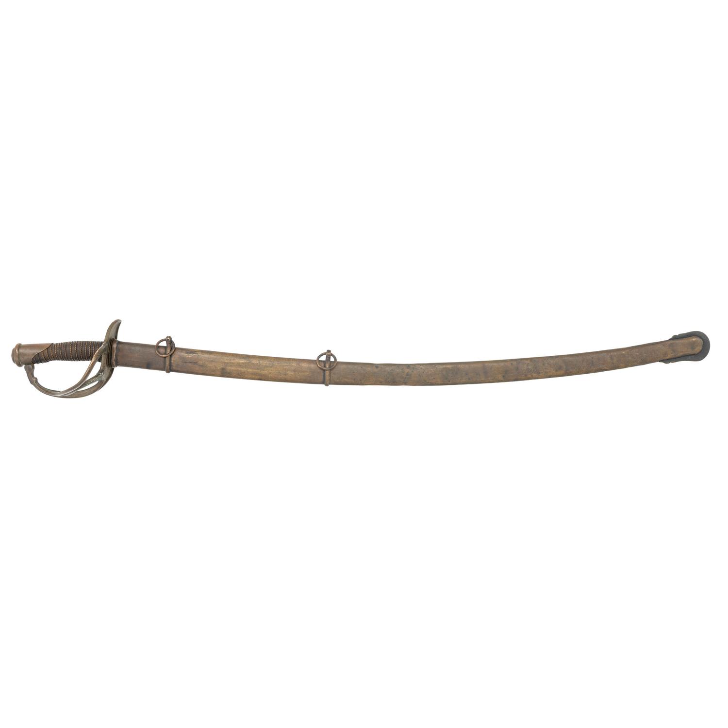 Leech & Ridgon Cavalry Officer's Saber with Brass Scabbard