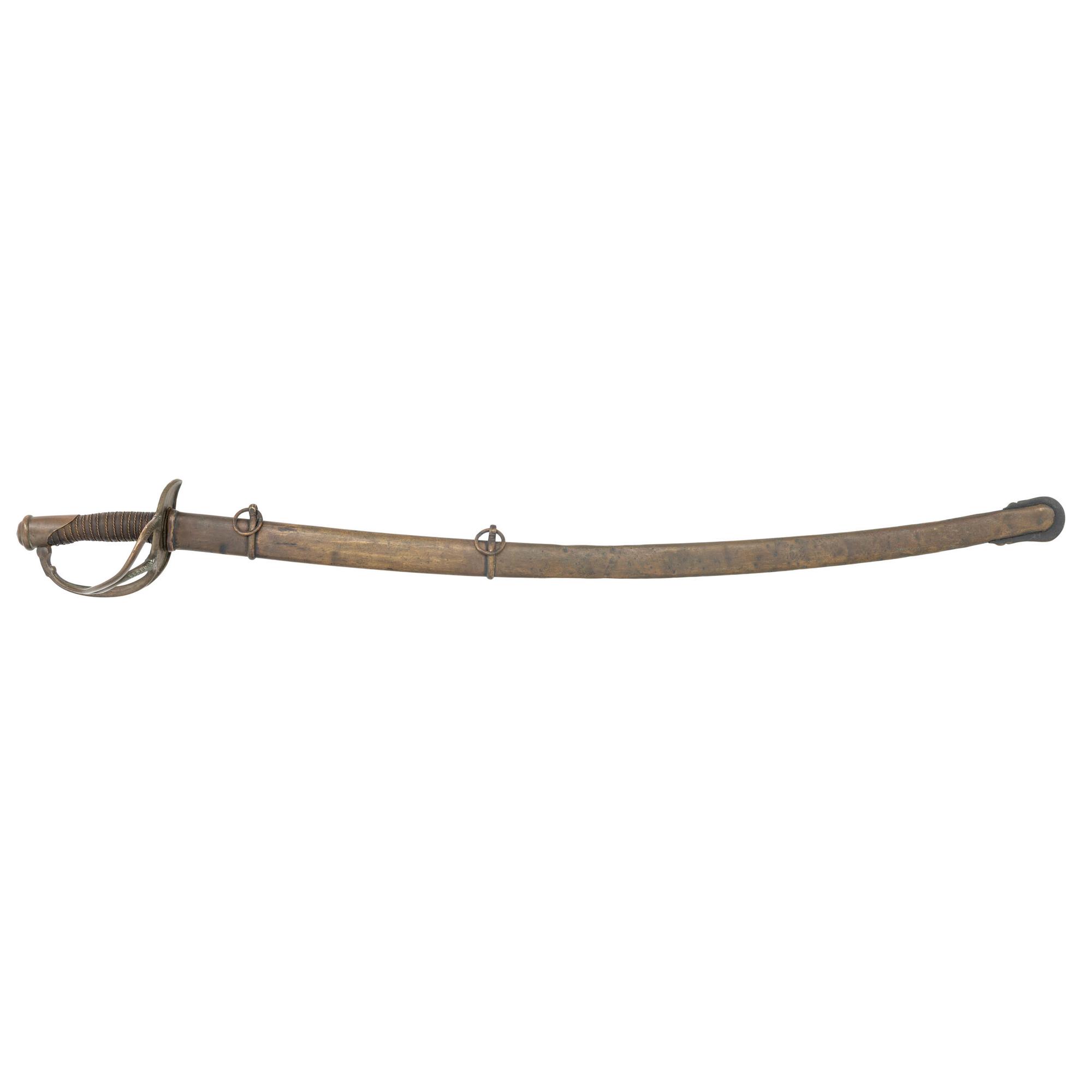 Leech & Ridgon Cavalry Officer's Saber with Brass Scabbard