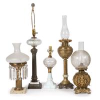 Five Oil Lamps