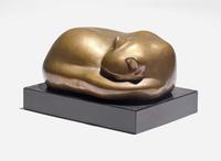 William Zorach (American, 1887–1966) - Sleeping Cat with Long Tail