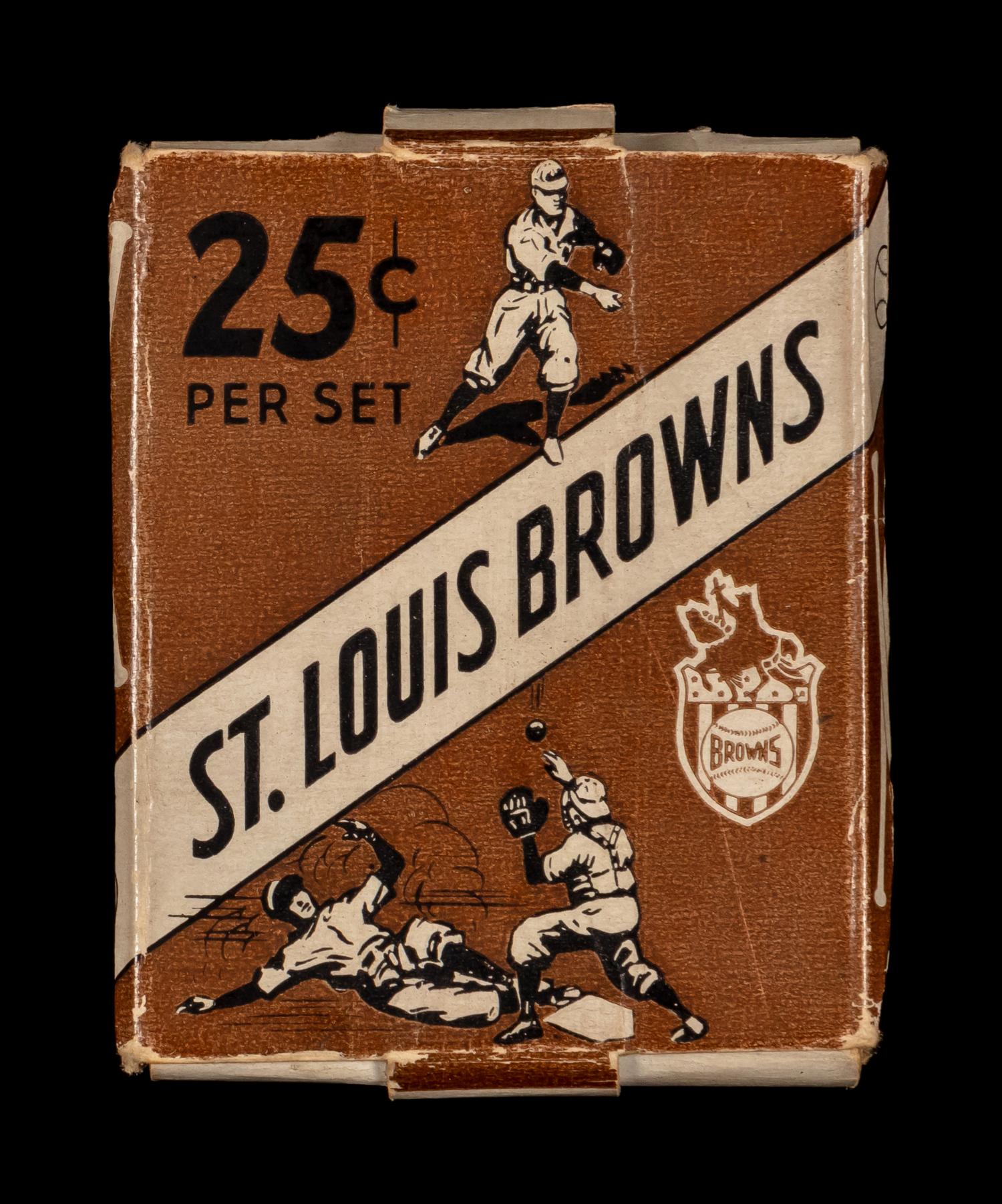 A 1941 St. Louis Browns Team Issue Baseball Card Set