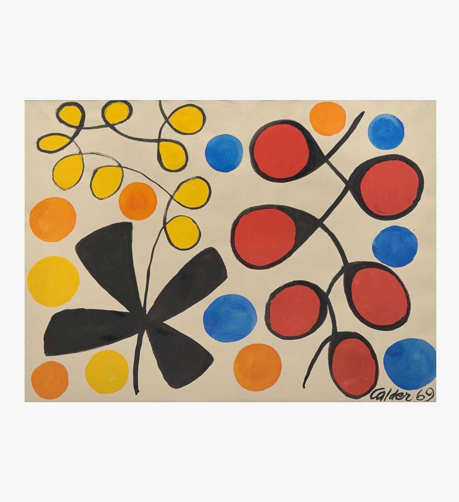Alexander Calder (American, 1898-1976) Loops, Petals & Orbs