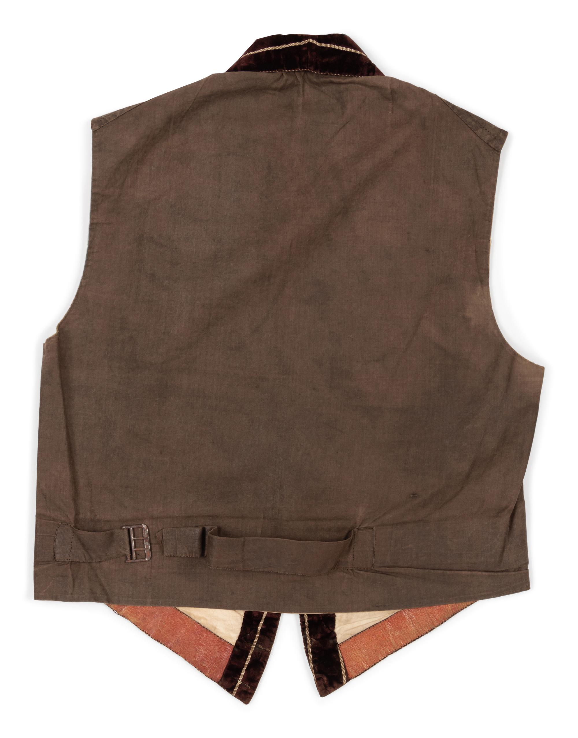 Four Men's 19th Century Waistcoats/Vests, 1850-70