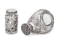 Two Mexican Silver Overlay Articles
