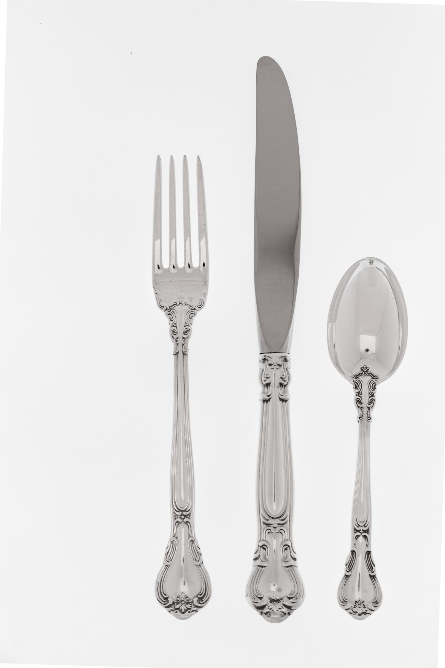 An American Silver Flatware Service