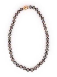 CULTURED TAHITIAN PEARL NECKLACE