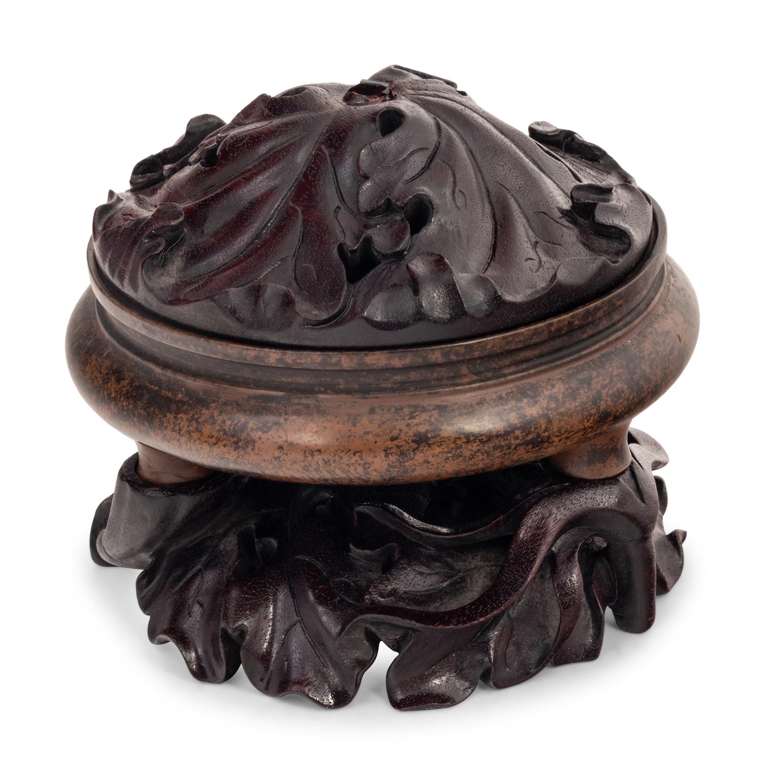 A Chinese Bronze Incense Burner