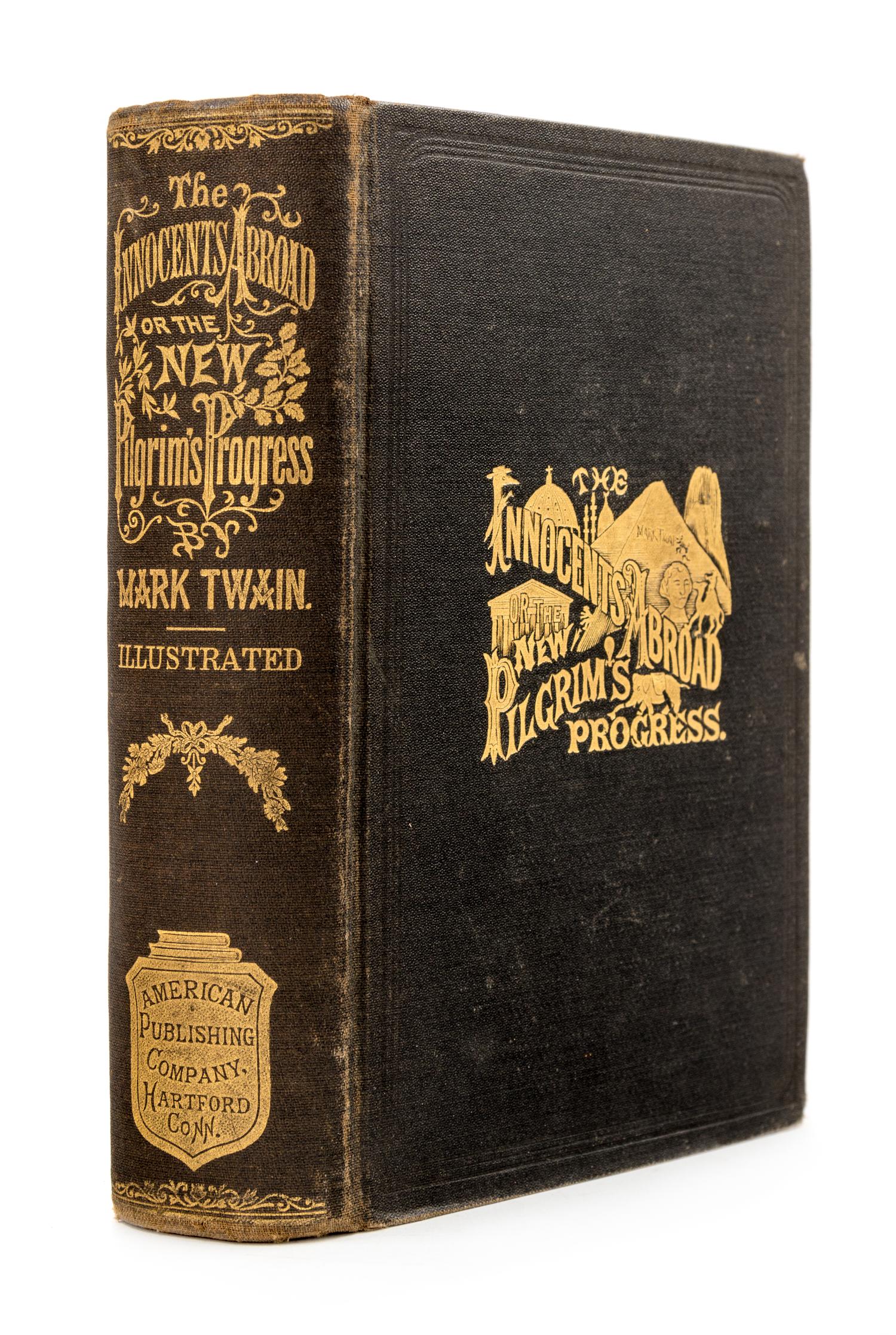 CLEMENS, Samuel ("Mark Twain") (1835-1910). The Innocents Abroad. Hartford: American Publishing Company, 1869. FIRST ED. FIRST ISS.