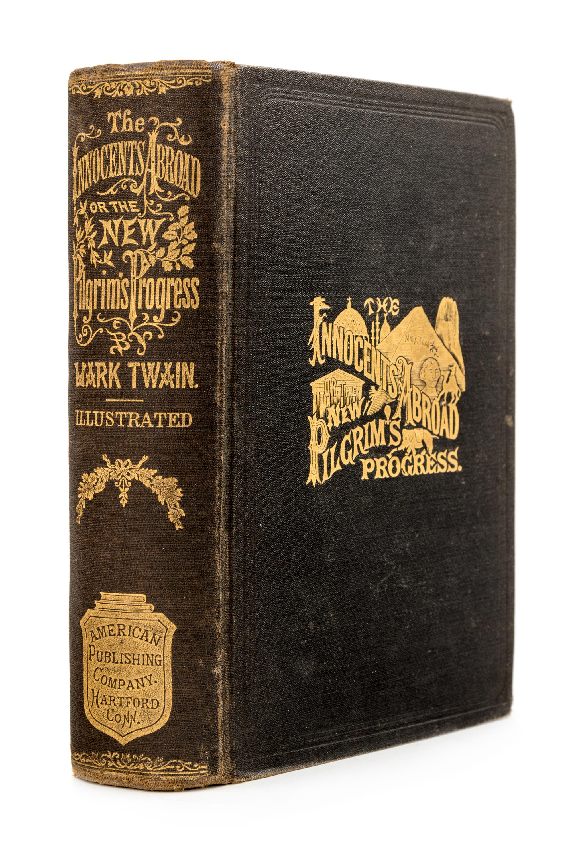 CLEMENS, Samuel ("Mark Twain") (1835-1910). The Innocents Abroad. Hartford: American Publishing Company, 1869. FIRST ED. FIRST ISS.