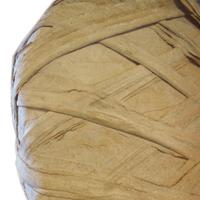 An Artist-Made Fabric Mummy 20 "W x 10'' D x 72 "H — Belgium, 21st Century