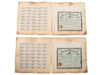 [MAPS & ATLASES -- CHICAGO]. A large group of maps, blueprints, and bonds of Chicago real estate and land development, comprising: