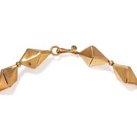 ANGELA PINTALDI, YELLOW GOLD NECKLACE