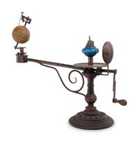 A Continental Tellurium with 3-Inch Globe