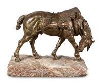 Arthur Jacques Leduc (French, 1848-1918) A Horse with Character bronze
