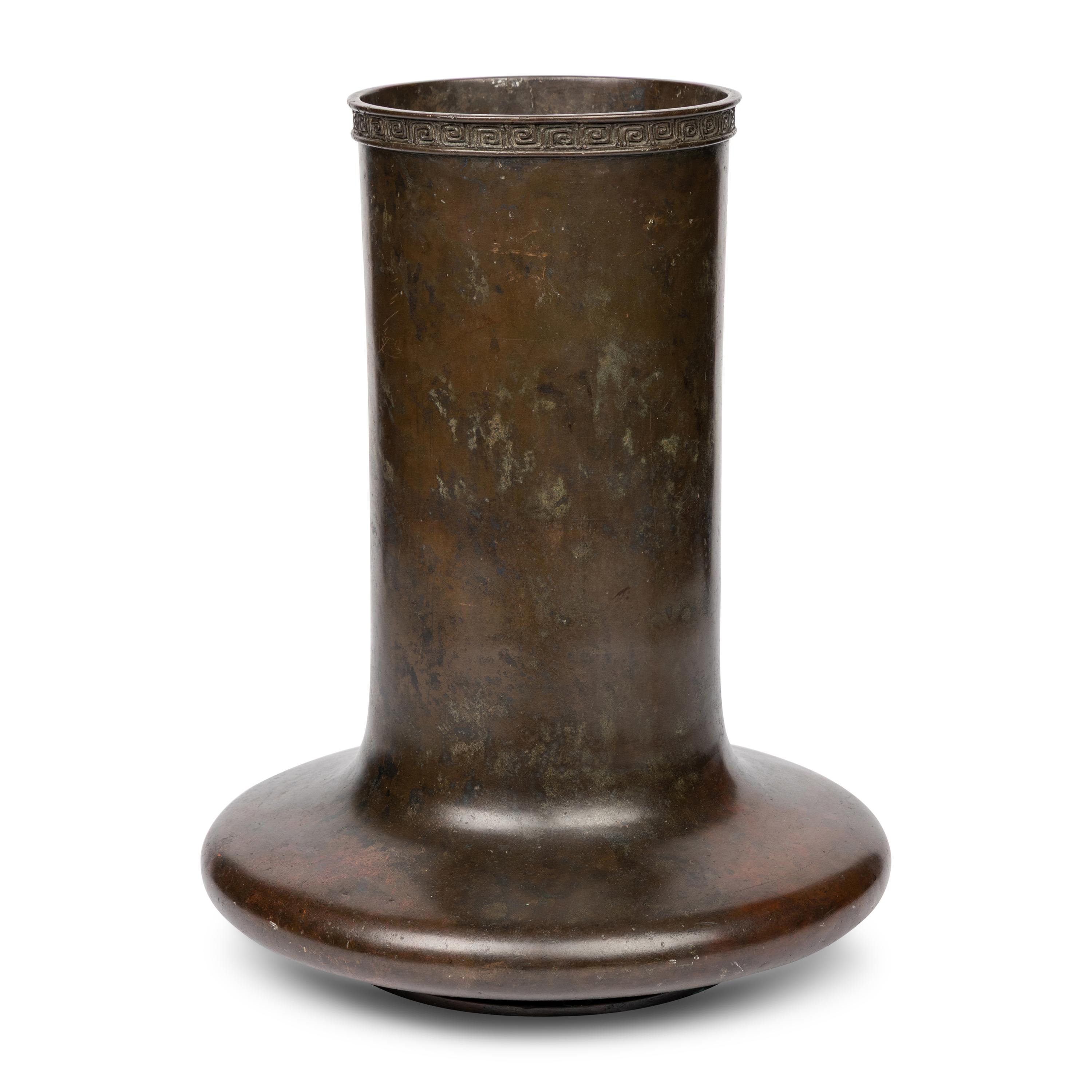 A Japanese Bronze Vase