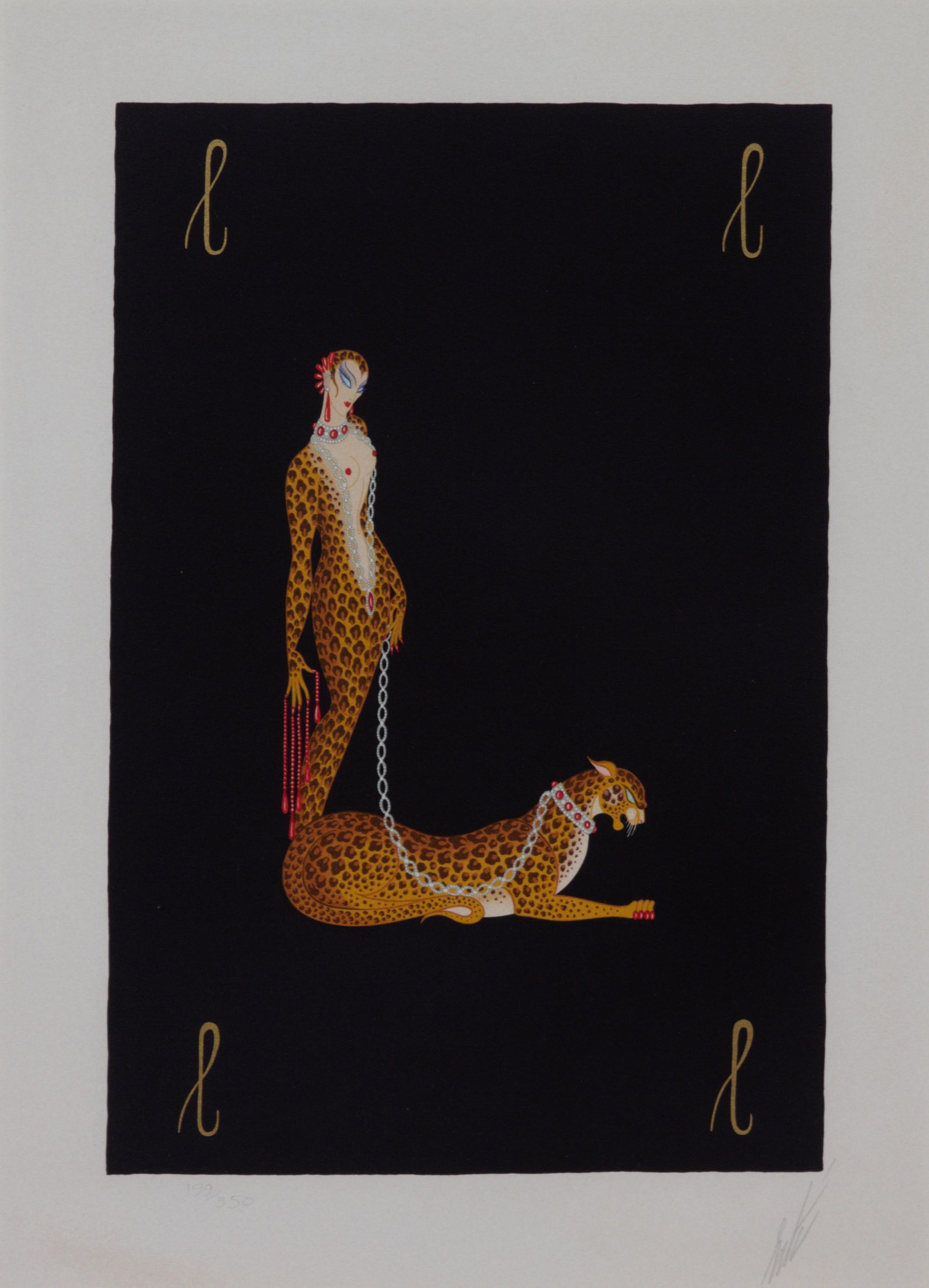Erte, (French, 1892-1990), The Alphabet Suite, 1796-77