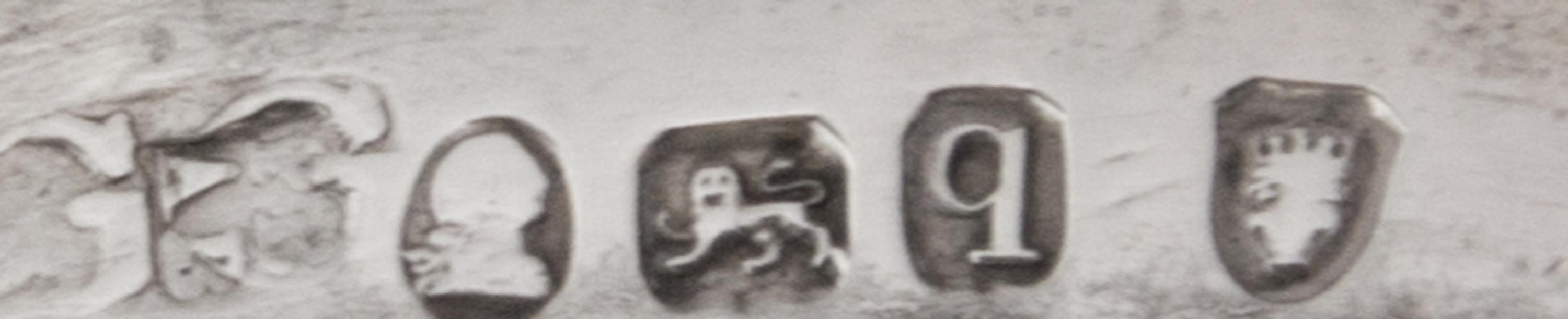 A Pair of George III Reticulated Silver Salt Cellars, Peter and Ann Bateman and George Gray, London, 1791, each of oblong form, worked