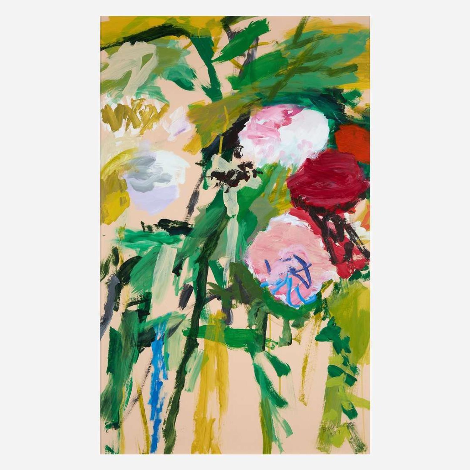Bill Scott (American, b. 1956) Peonies