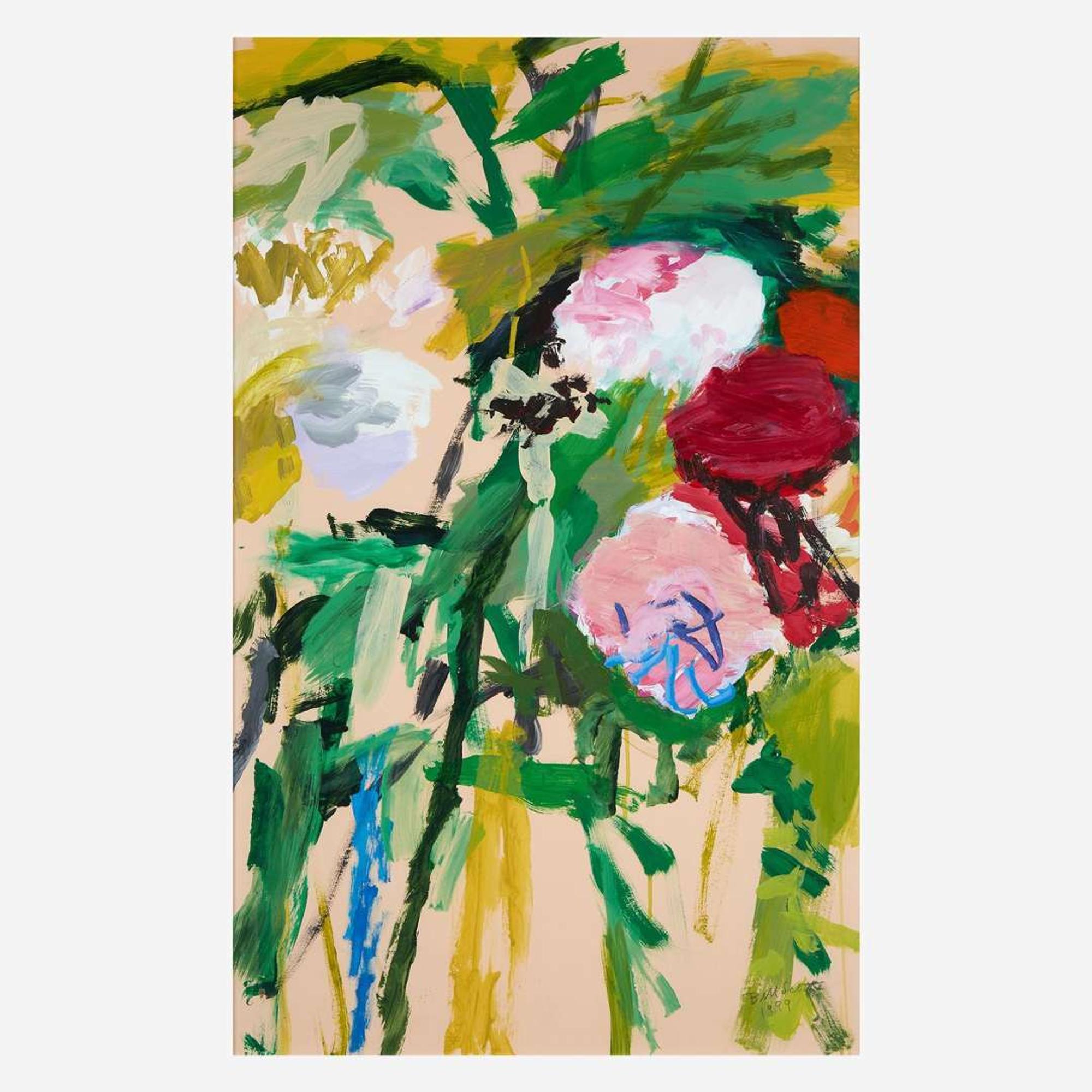 Bill Scott (American, b. 1956) Peonies