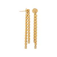 PIAGET, YELLOW GOLD AND DIAMOND EARRINGS
