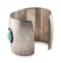 Silver and Turquoise Cuff Bracelet