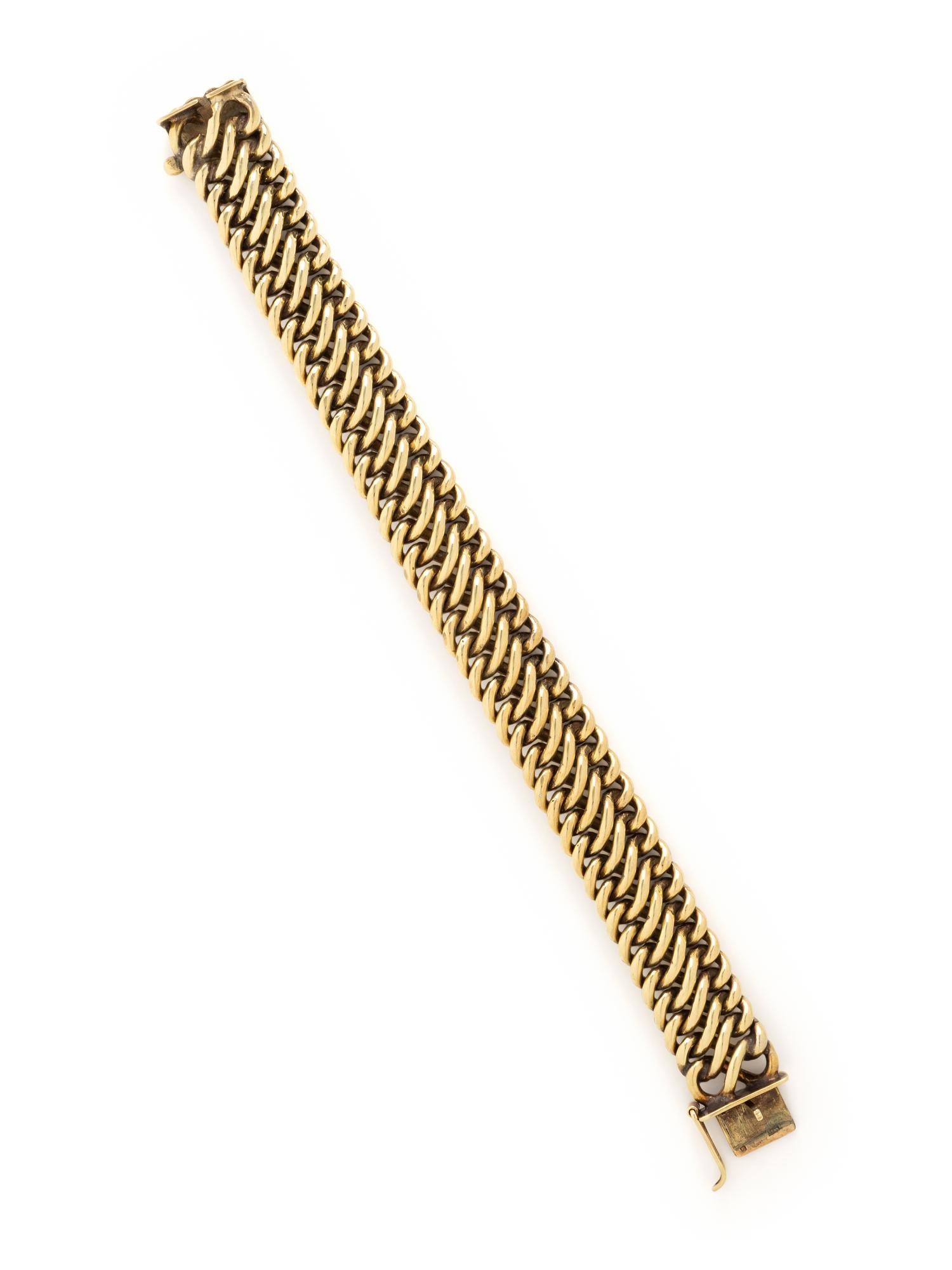 YELLOW GOLD BRACELET