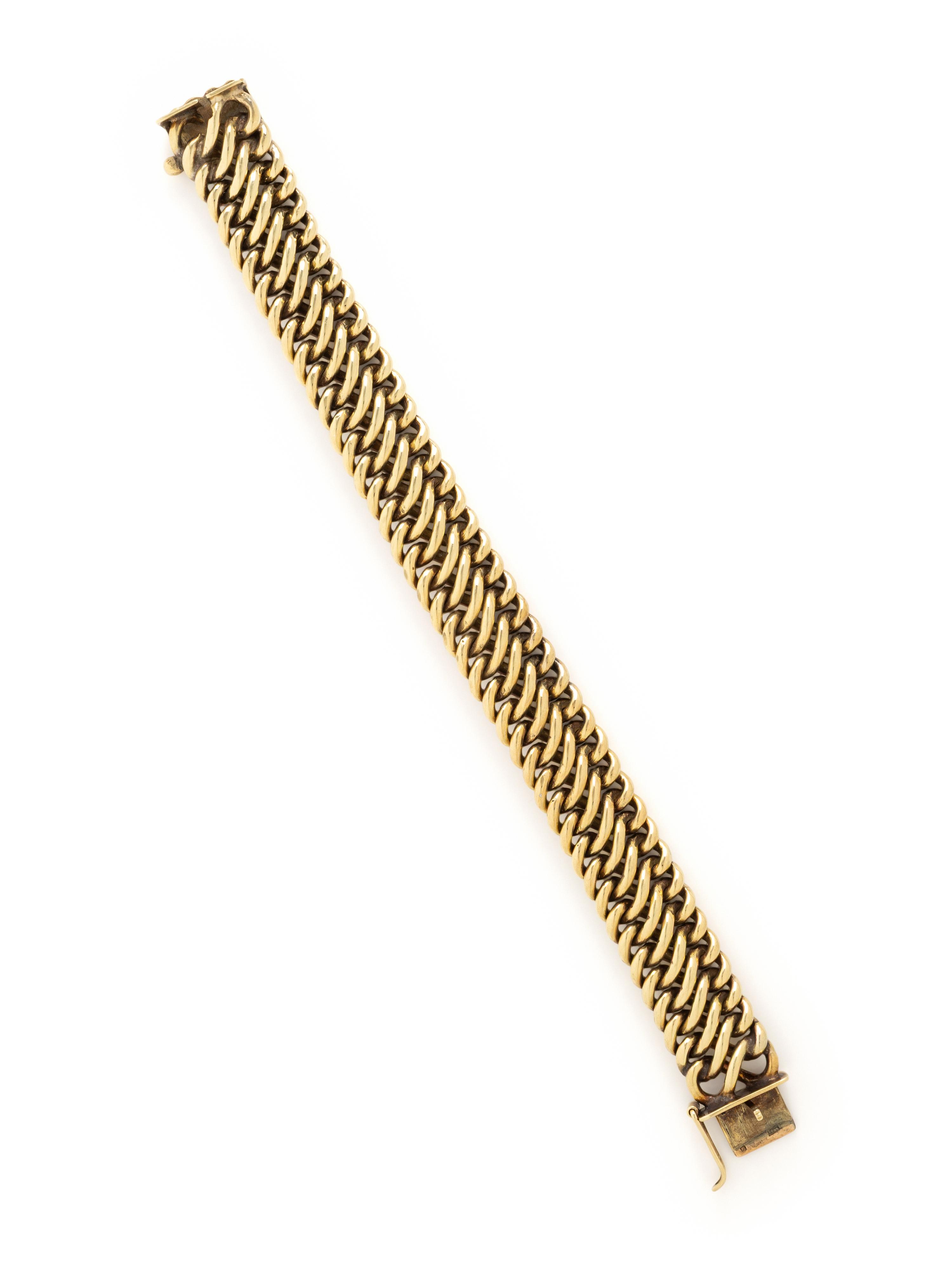 YELLOW GOLD BRACELET