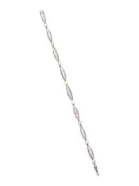 ANTIQUE, DIAMOND AND PEARL BRACELET