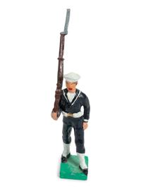 A Group of Thirty-One Painted Metal Napoleonic Military Figures