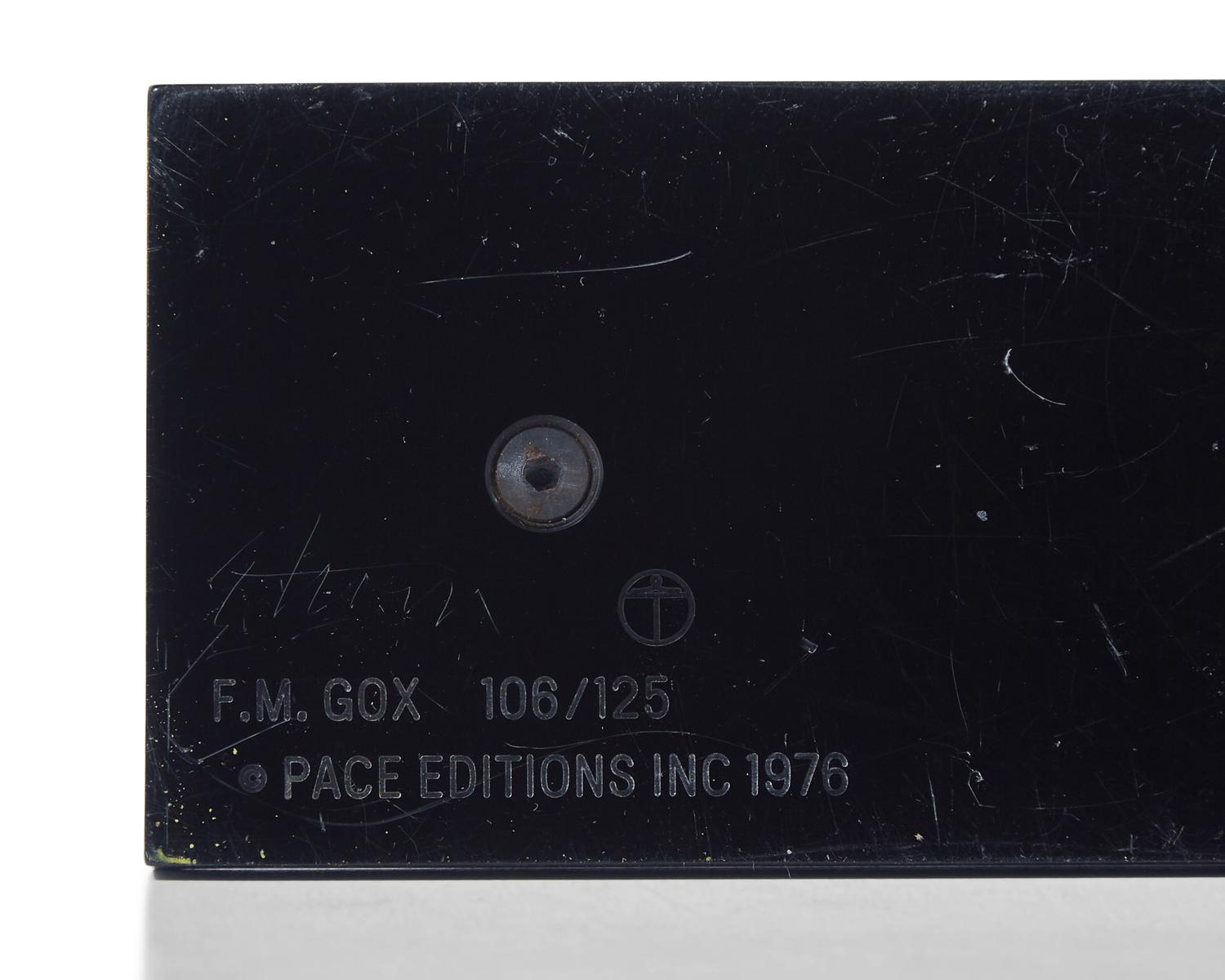 F.M. Gox (Tristan Gox) , 1976
