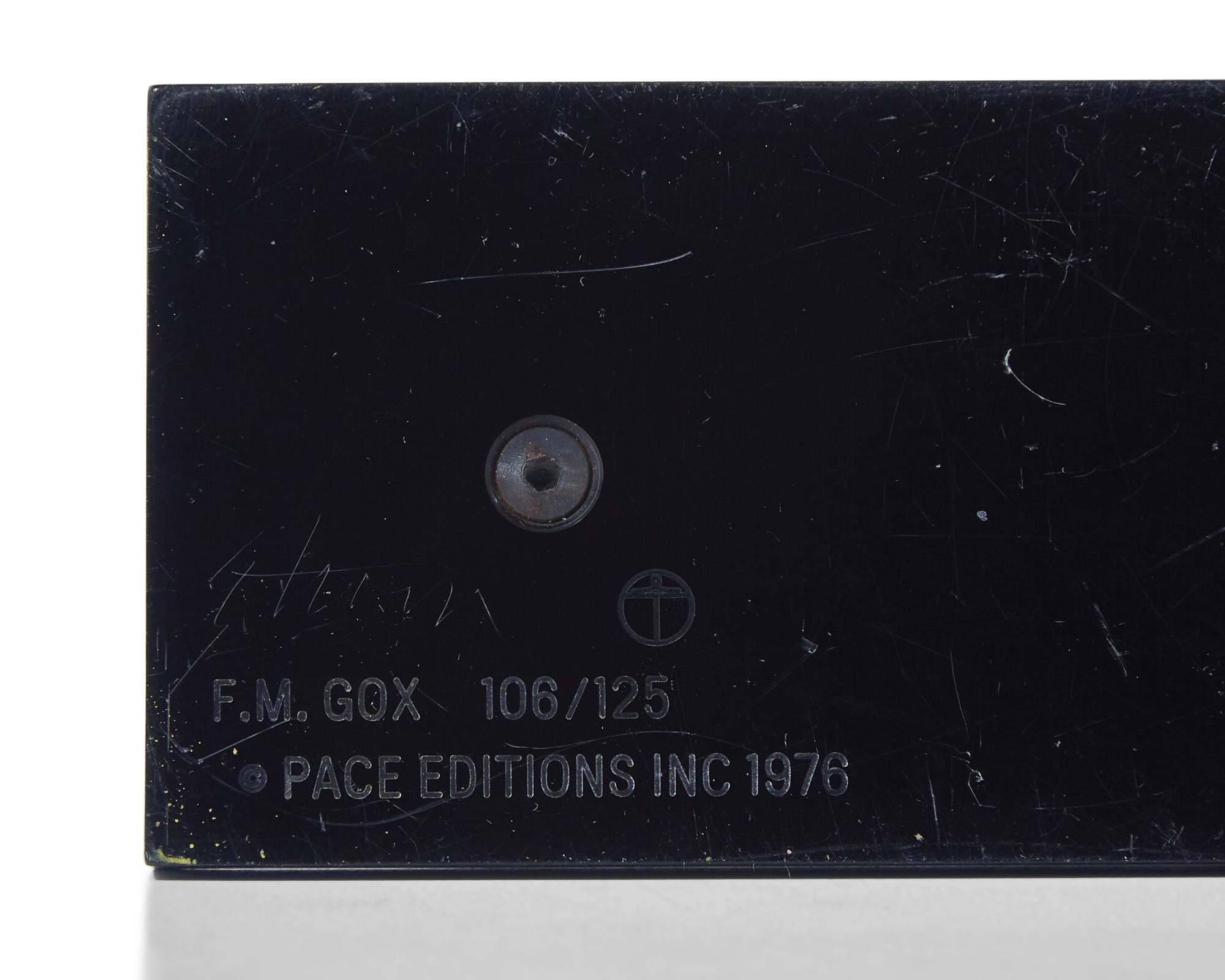 F.M. Gox (Tristan Gox) , 1976