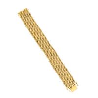 YELLOW GOLD LINK BRACELET