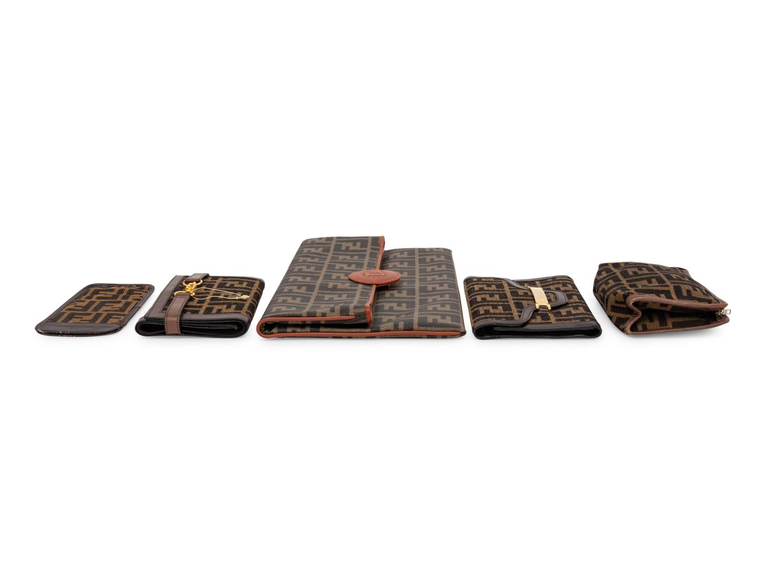 Five Fendi Wallets and Pouches