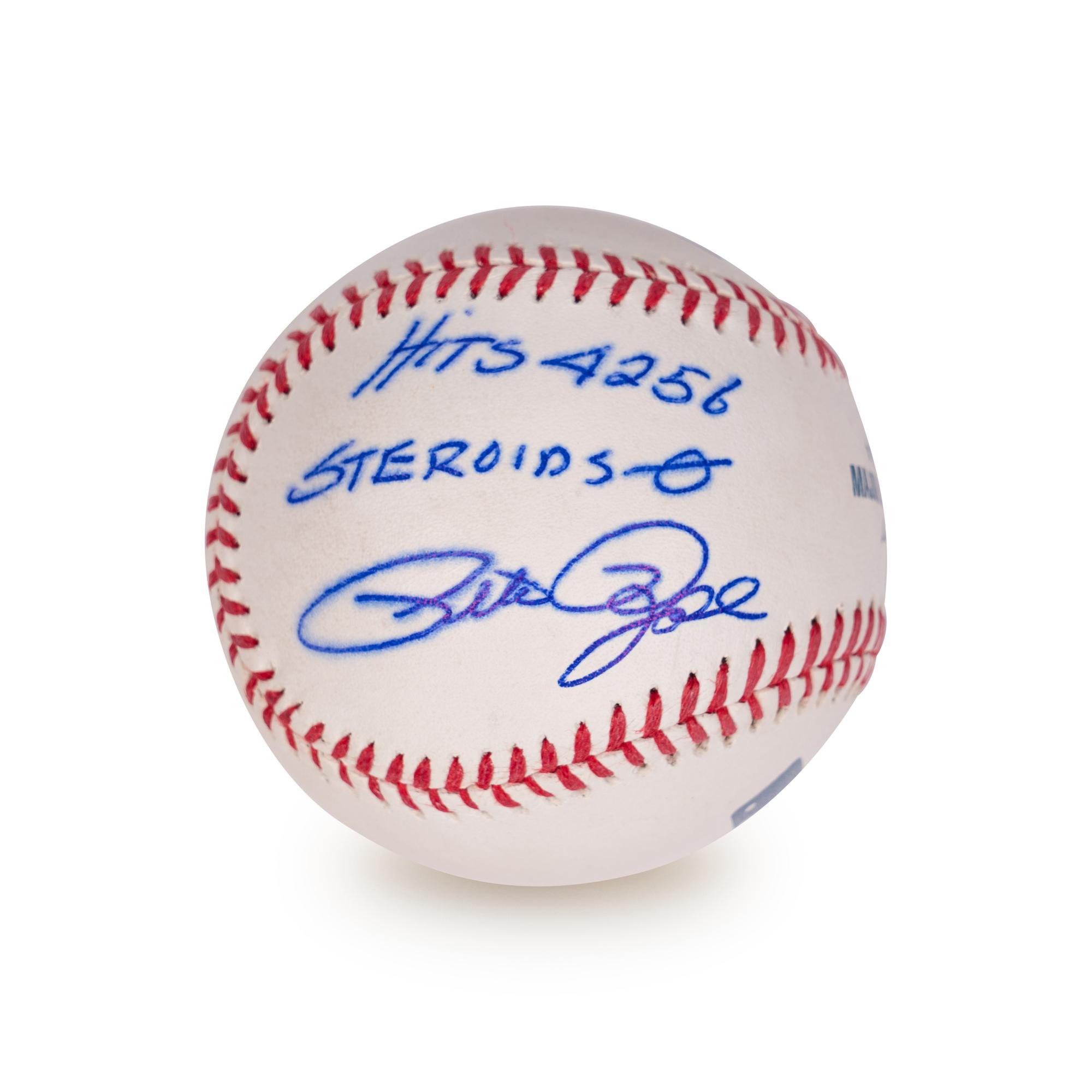 A Group of Five Pete Rose Signed Autograph Baseballs With Unique Inscriptions
