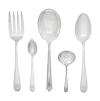 An American Silver Flatware Service