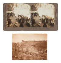 [EARLY PHOTOGRAPHY]. A large group of international photographs including images from Philippines, Japan, Egypt, Italy, and Spain, comprising: