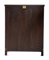 A Jacobean Style Carved Oak Cabinet