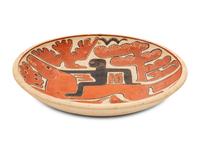 A Shearwater Pottery Sgraffito Bowl