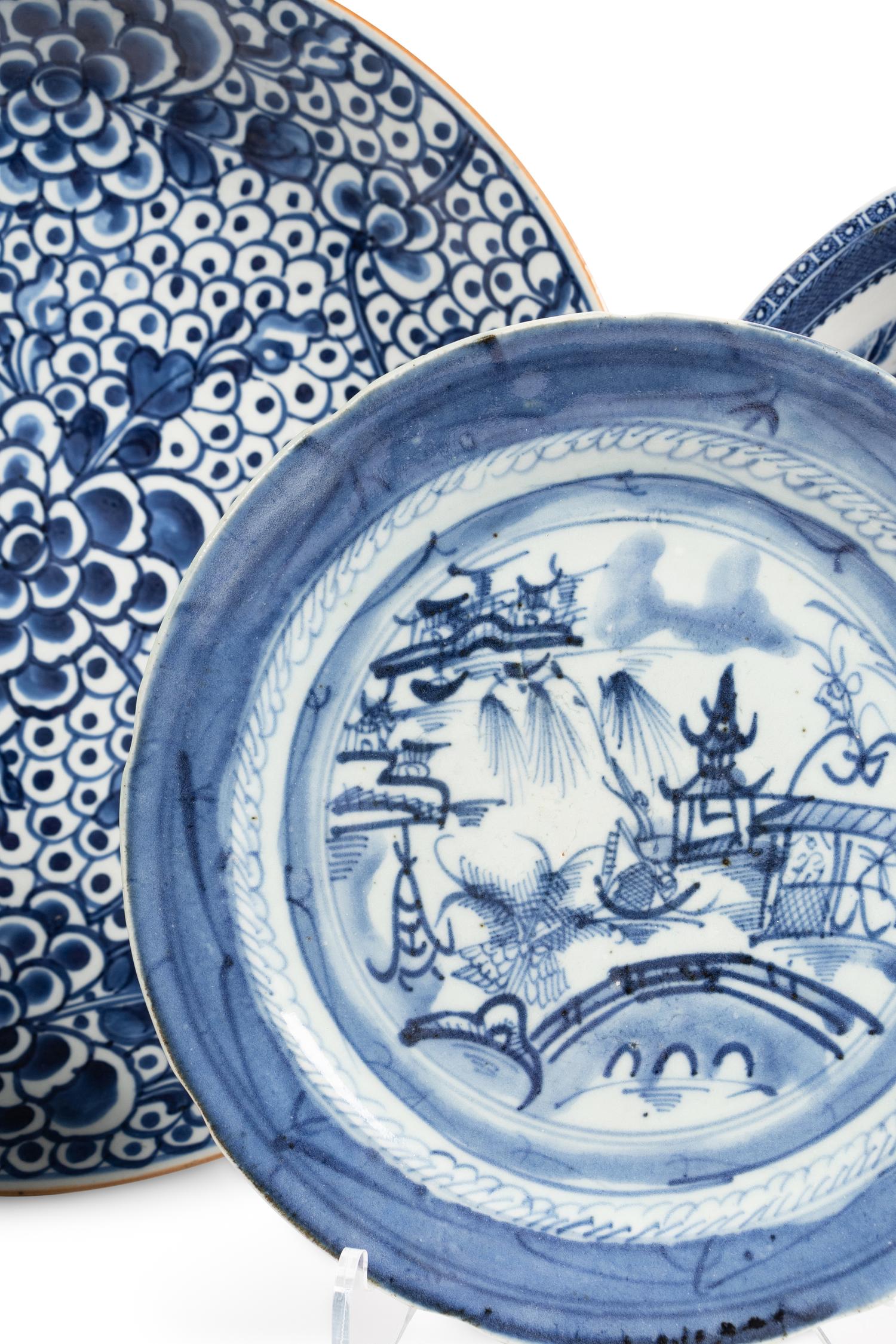A Large Collection of Canton Export Porcelain Articles