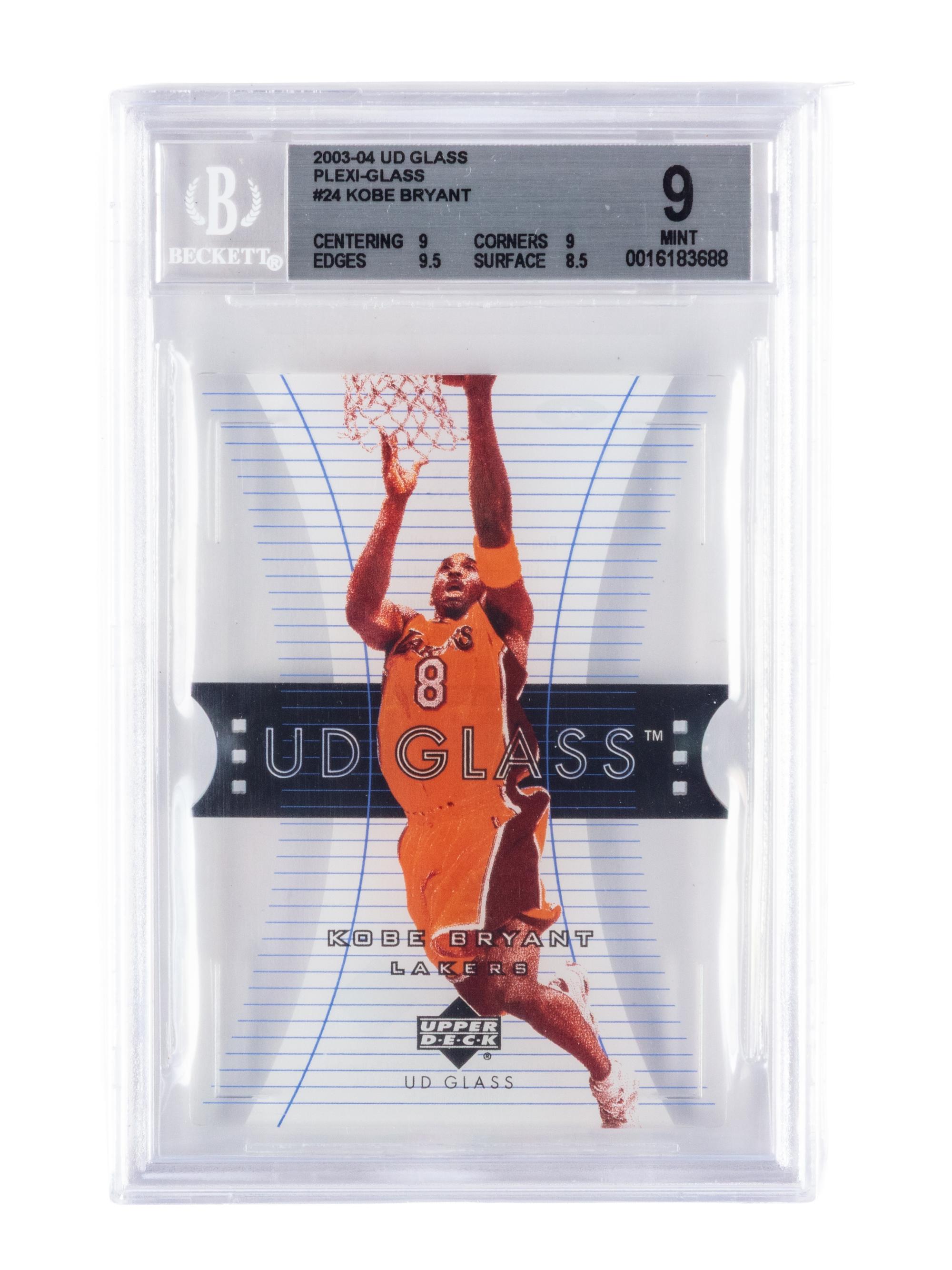A Complete Set of 2003-04 Upper Deck BGS Graded Plexiglass Parallel Basketball Cards (60/60) With Glass Rookies (38/40) Including LeBron James Numbered Rookie Card