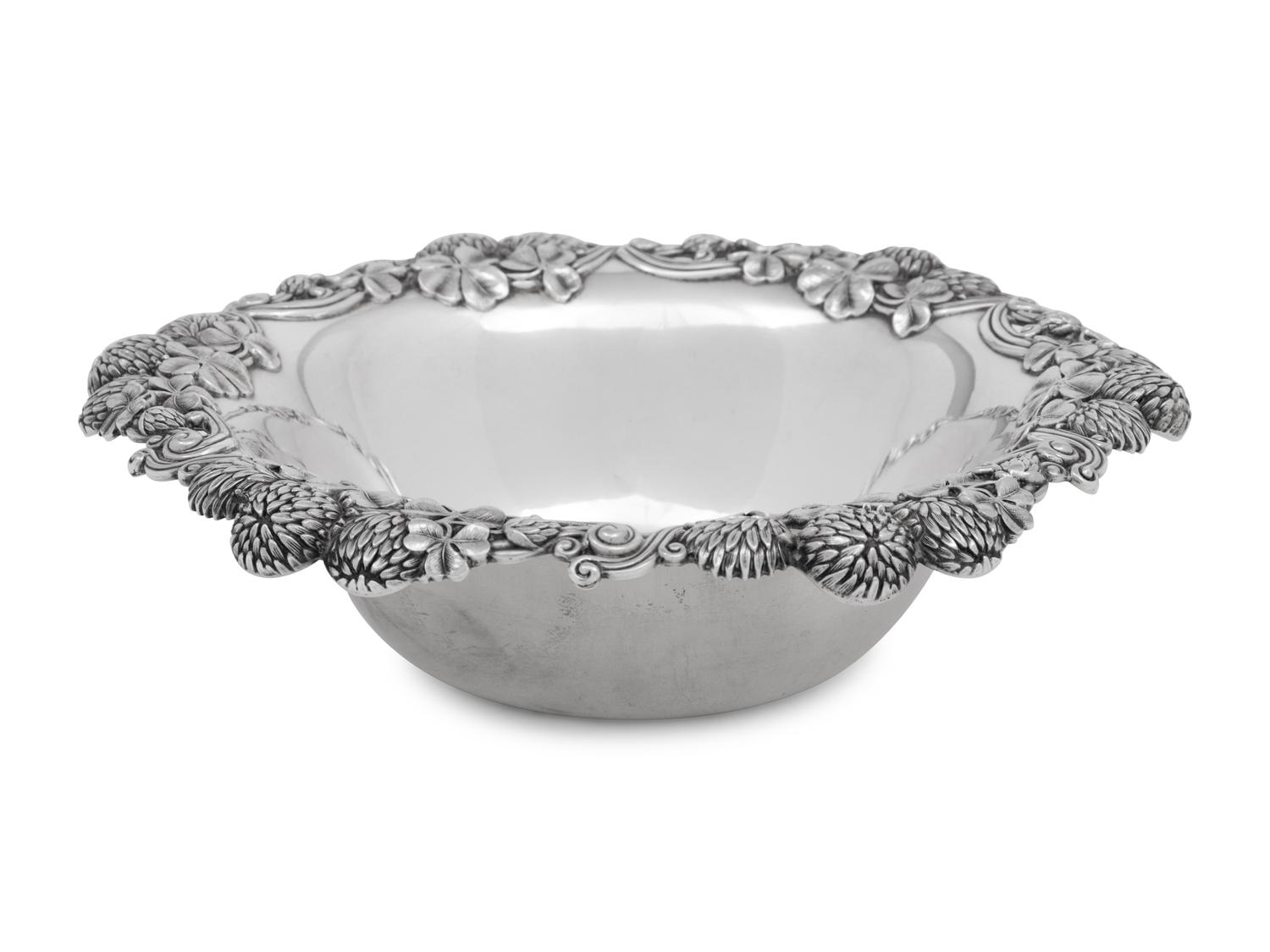A Tiffany and Co. Silver Fruit Bowl