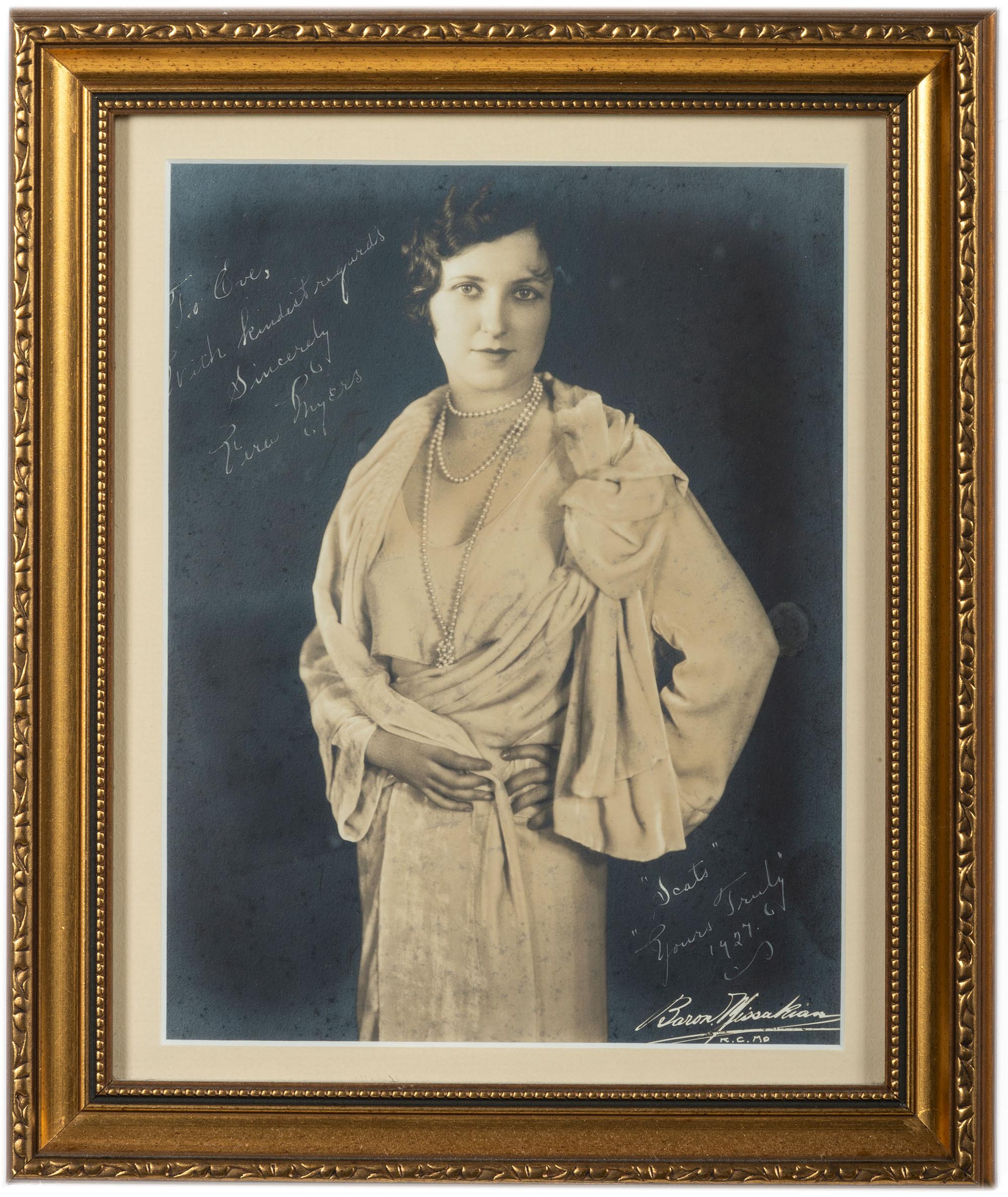 [ENTERTAINMENT]. A collection of 18 vintage photographs of members of the Ziegfeld Follies, many autographed by the sitter. — Circa 1930